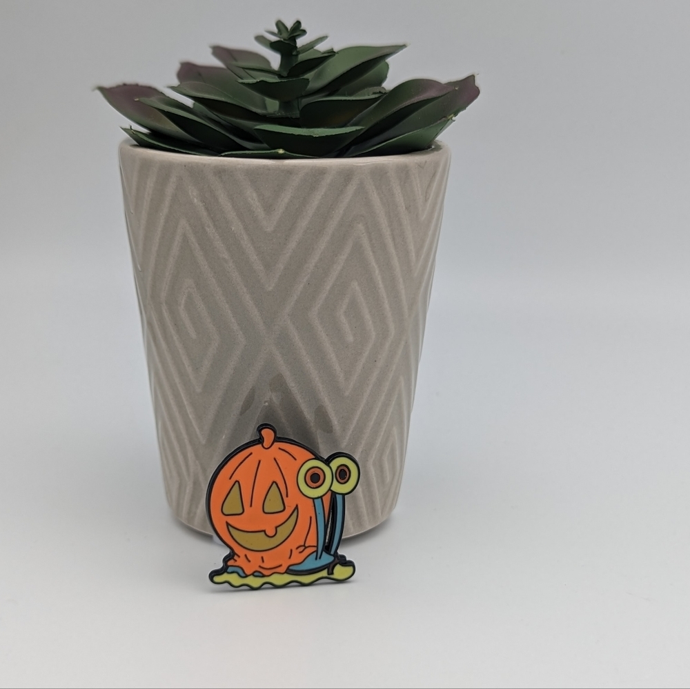Gary Snail SpongeBob Halloween Pin